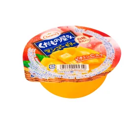 150yen Tarami Kudamonoyasan Mango Jelly with Peach