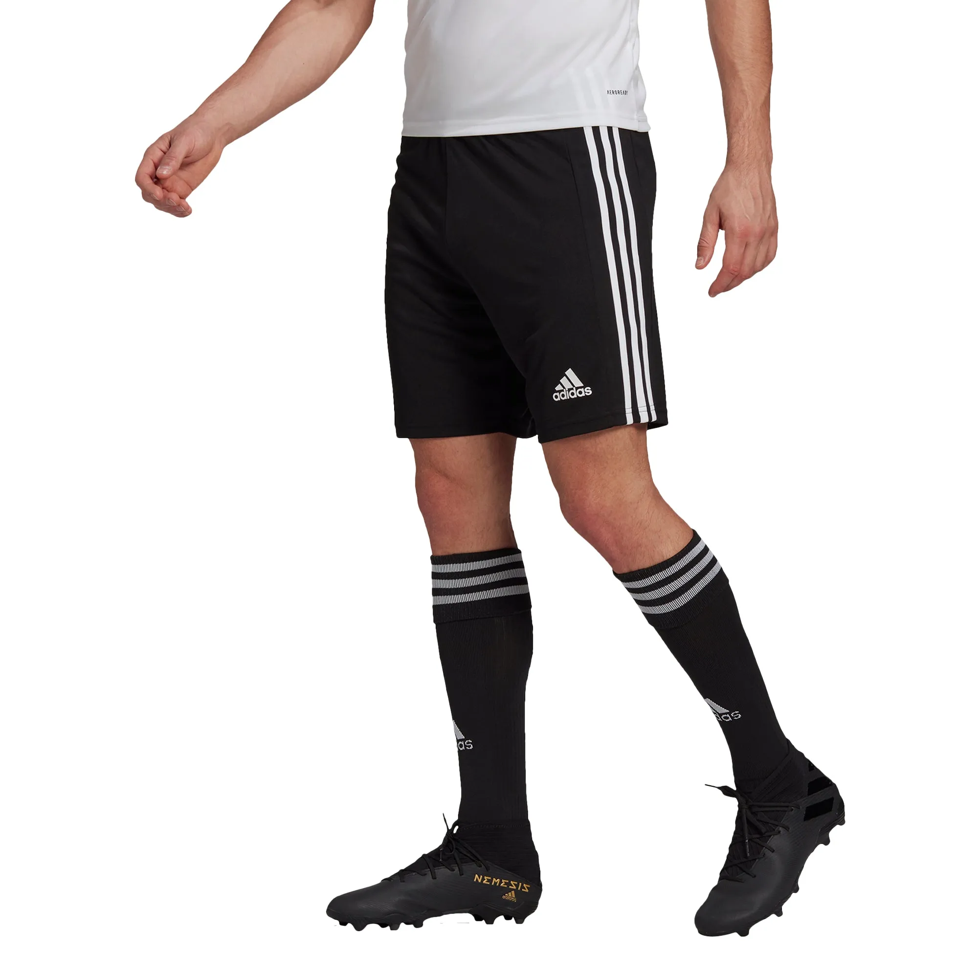 Adidas Adult Squadra 21 Shorts (Black/White)