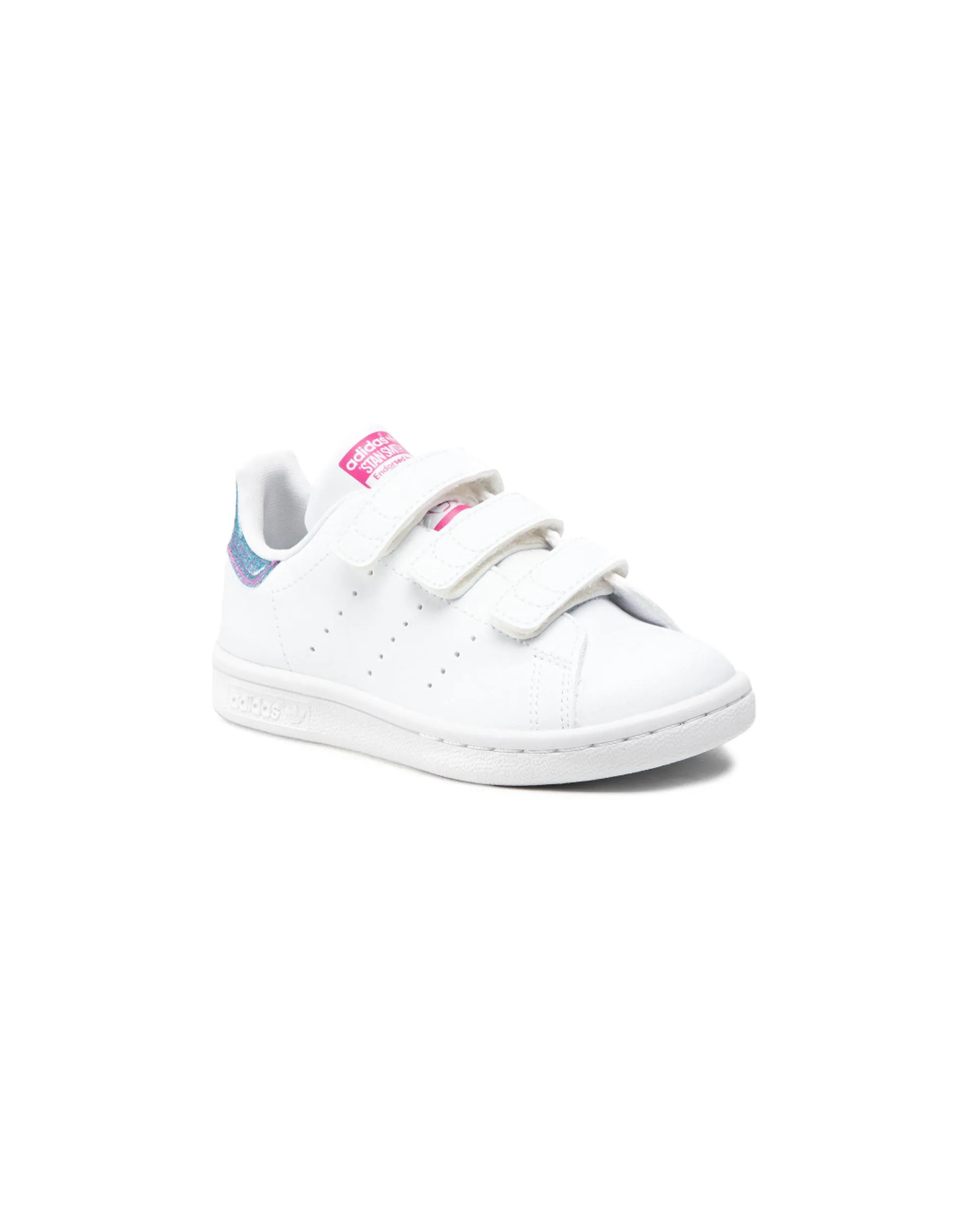 Adidas Stan Smith C Bianco Glitter