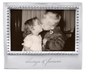 Always & Forever Beaded 4x6 Photo Frame