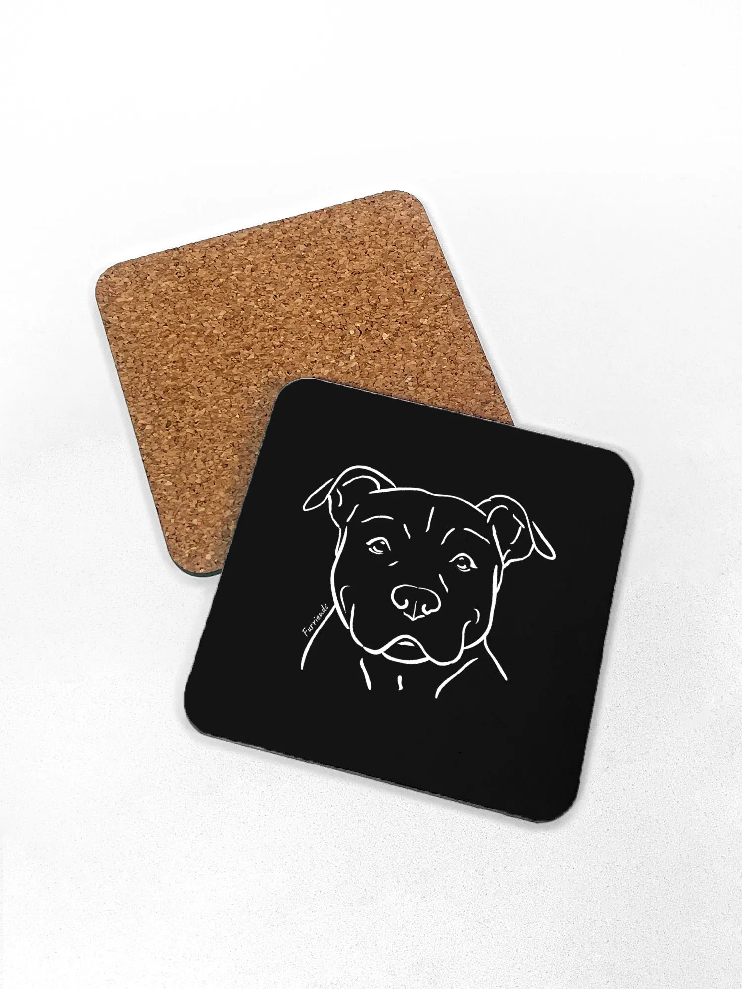 American Staffordshire Terrier Coaster