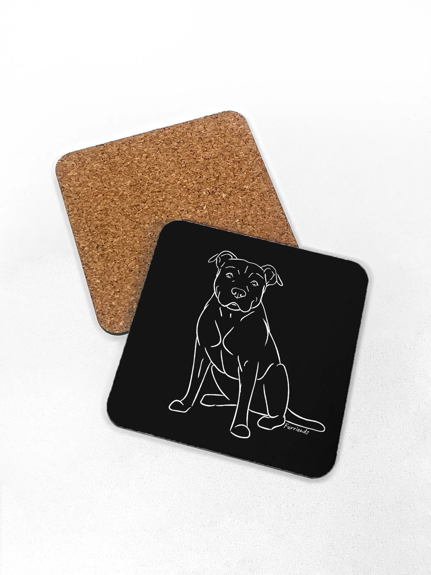 American Staffordshire Terrier Coaster