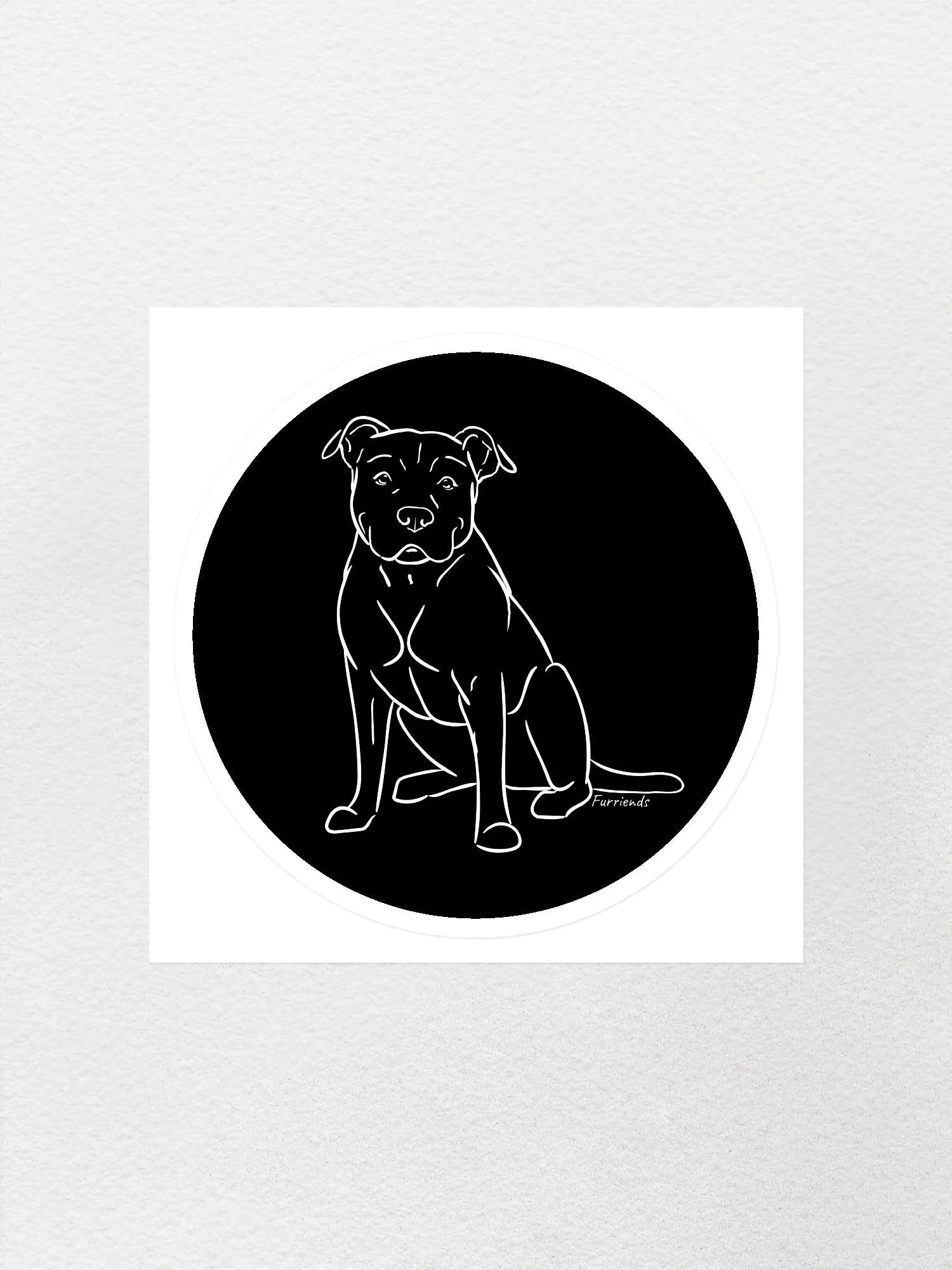 American Staffordshire Terrier Sticker