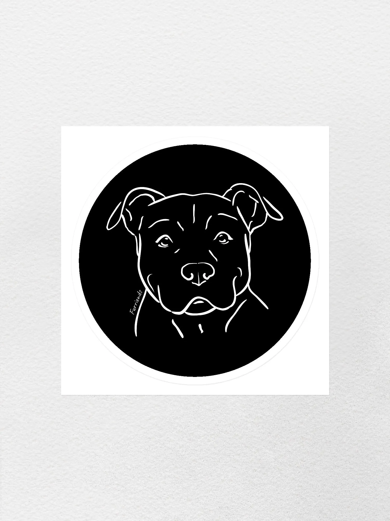 American Staffordshire Terrier Sticker