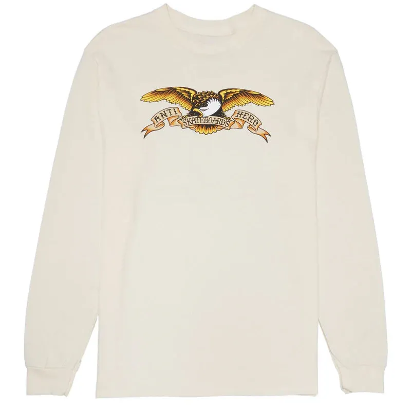 ANTIHERO EAGLE LONGSLEEVE NATURAL