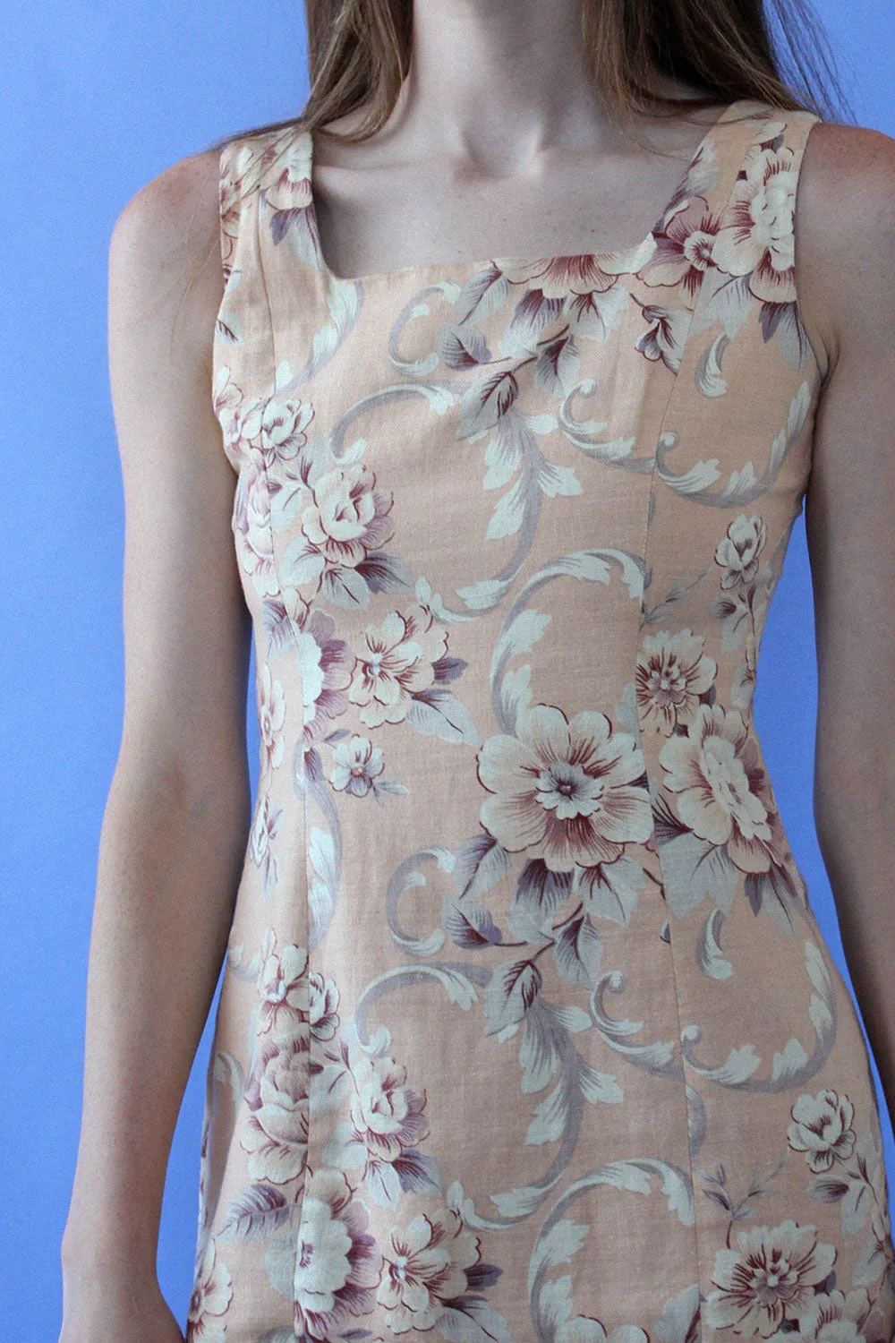 Antiqued Floral Sheath S/M