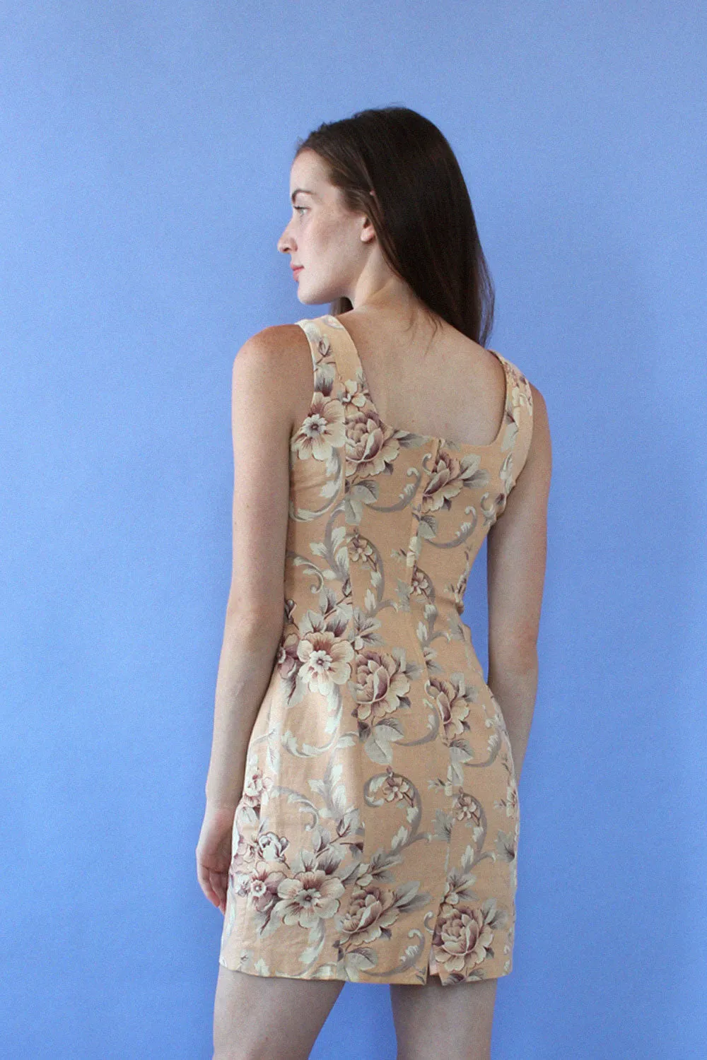 Antiqued Floral Sheath S/M