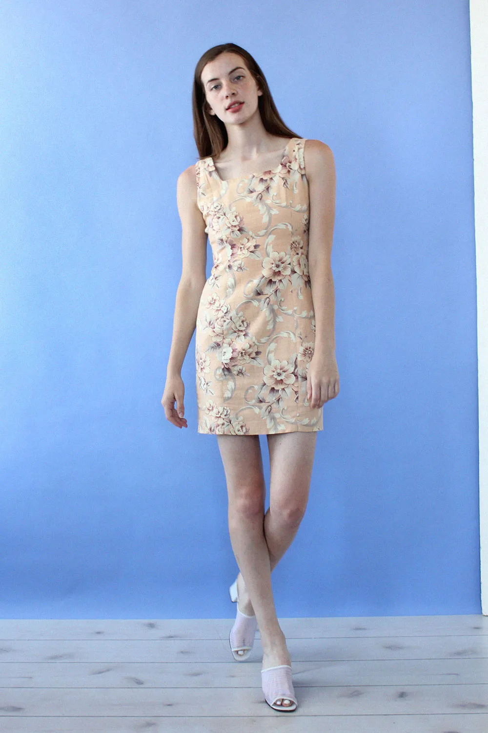 Antiqued Floral Sheath S/M