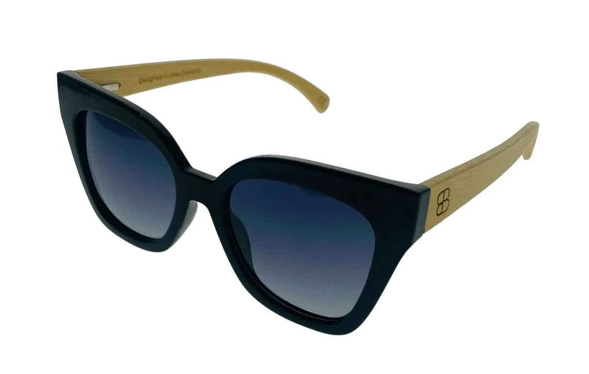 Bamboo Blonde Fashion Polarised Sunglasses