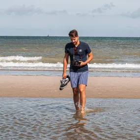 Bermuda look zwemshort - 'Op je strepen staan'