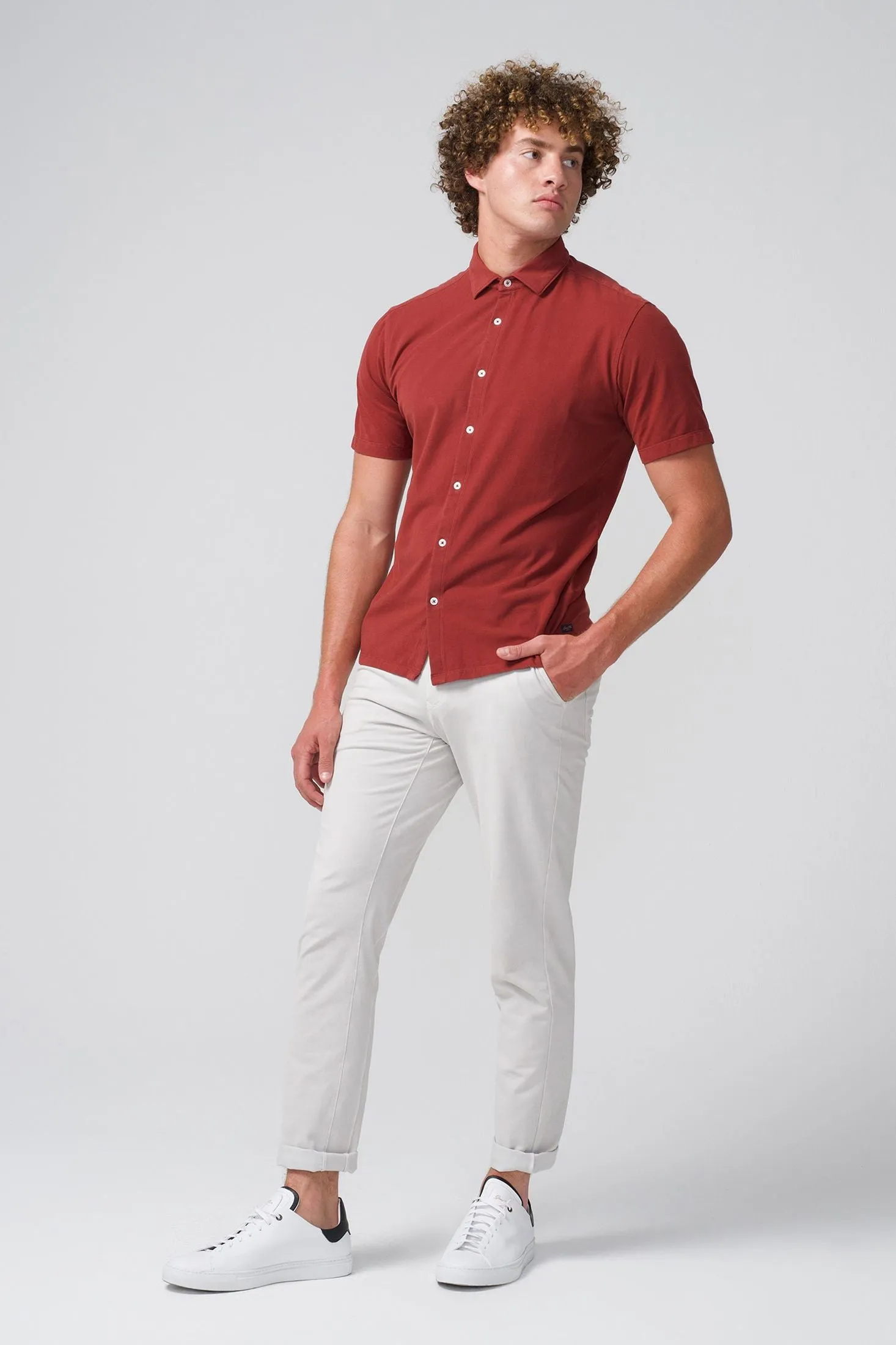 Big On-Point Shirt: Stretch | Responsible Cotton