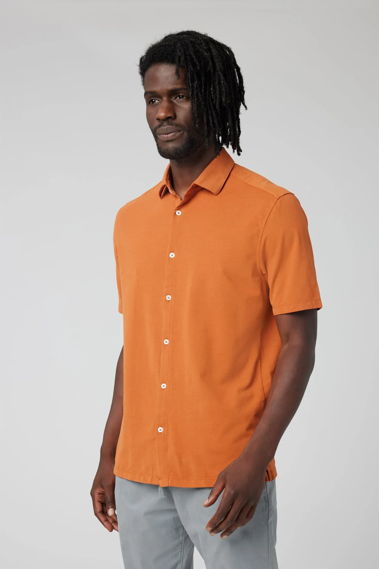 Big On-Point Shirt: Stretch | Responsible Cotton