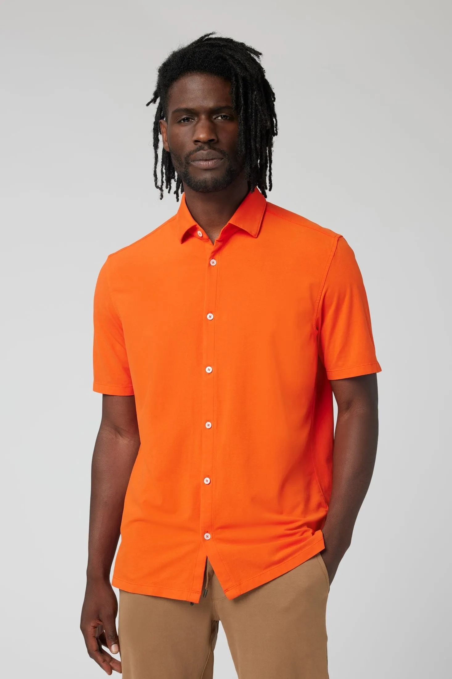 Big On-Point Shirt: Stretch | Responsible Cotton