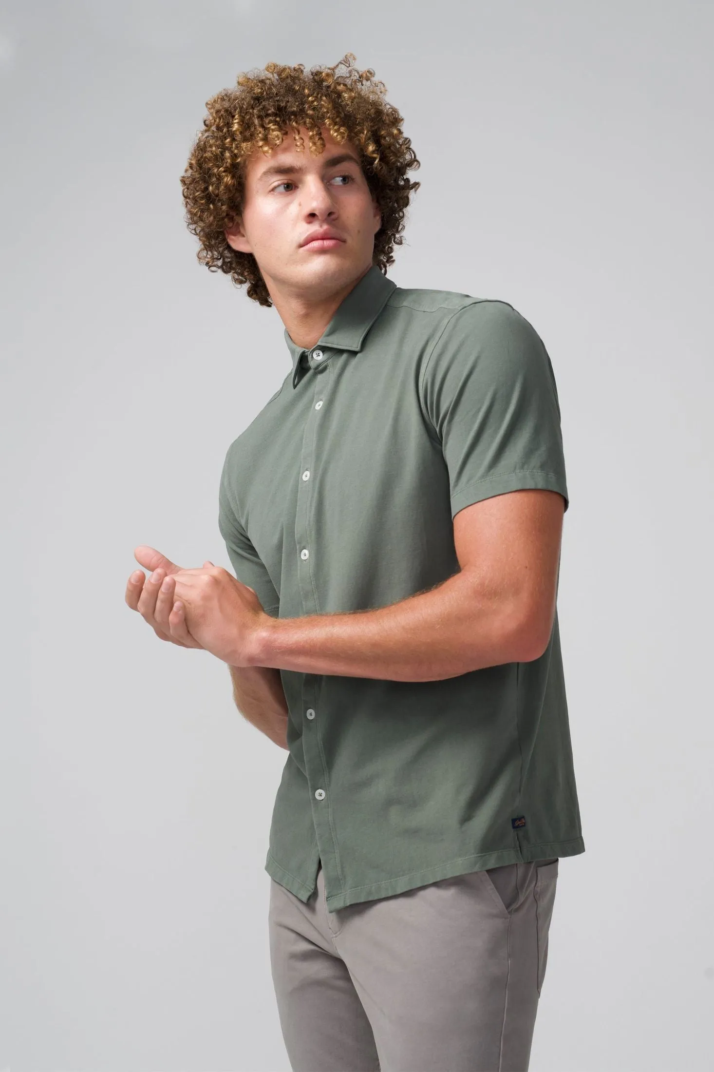 Big On-Point Shirt: Stretch | Responsible Cotton