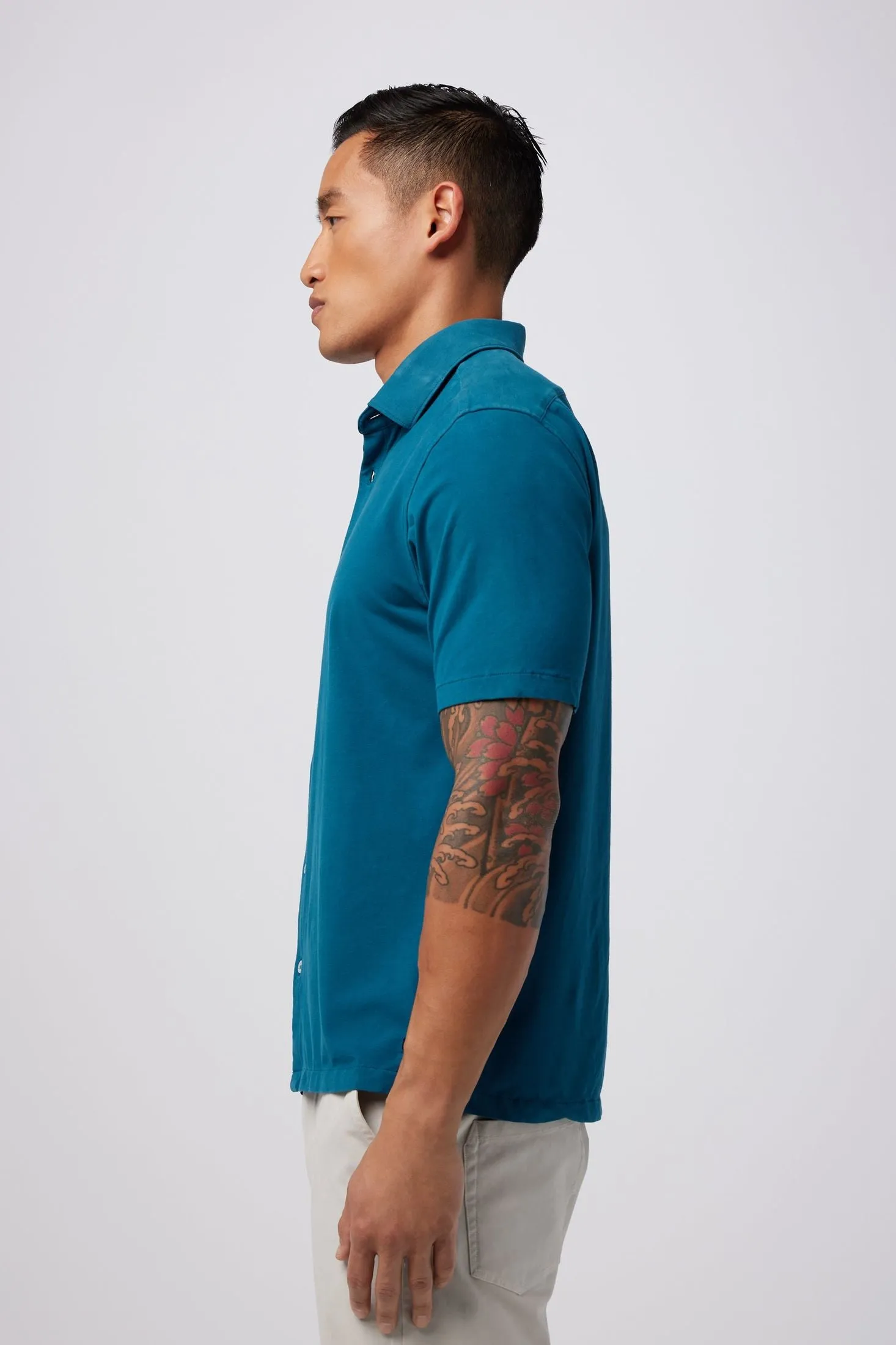 Big On-Point Shirt: Stretch | Responsible Cotton