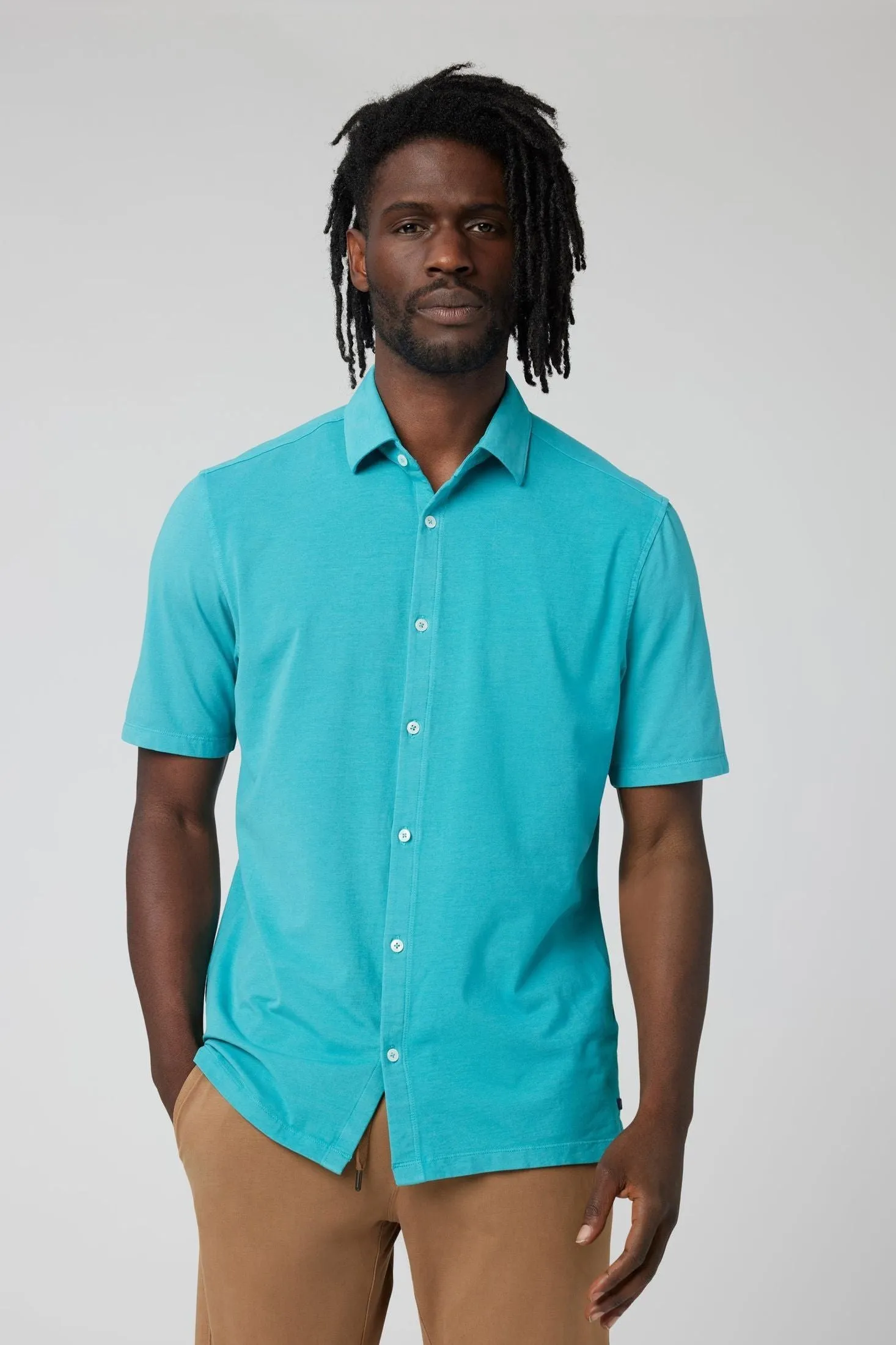 Big On-Point Shirt: Stretch | Responsible Cotton