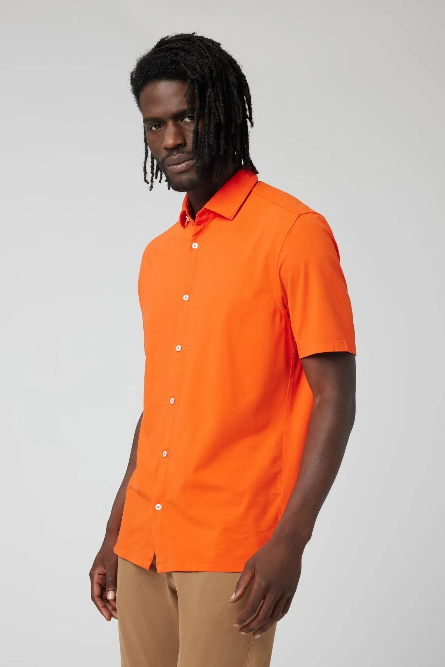 Big On-Point Shirt: Stretch | Responsible Cotton