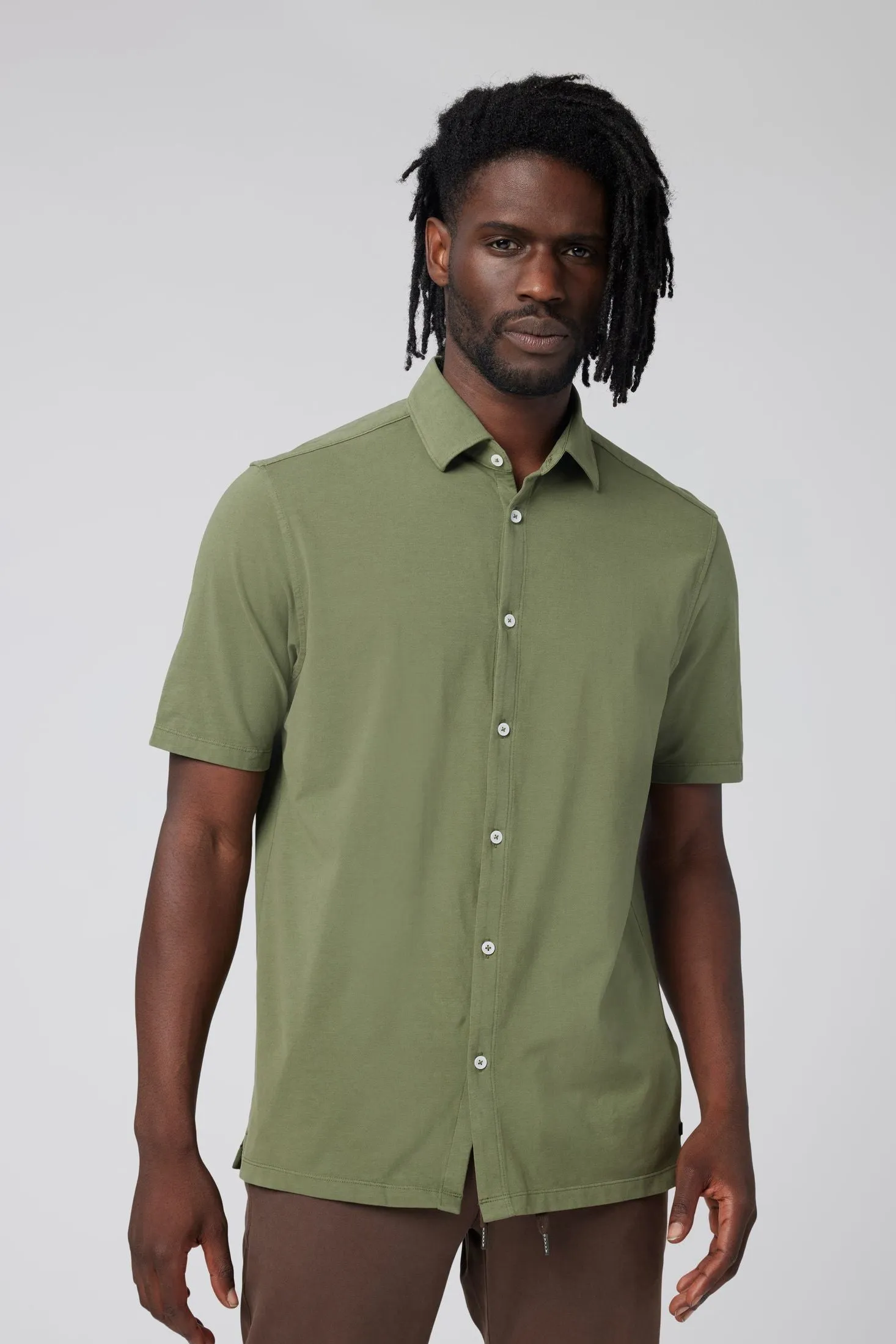 Big On-Point Shirt: Stretch | Responsible Cotton