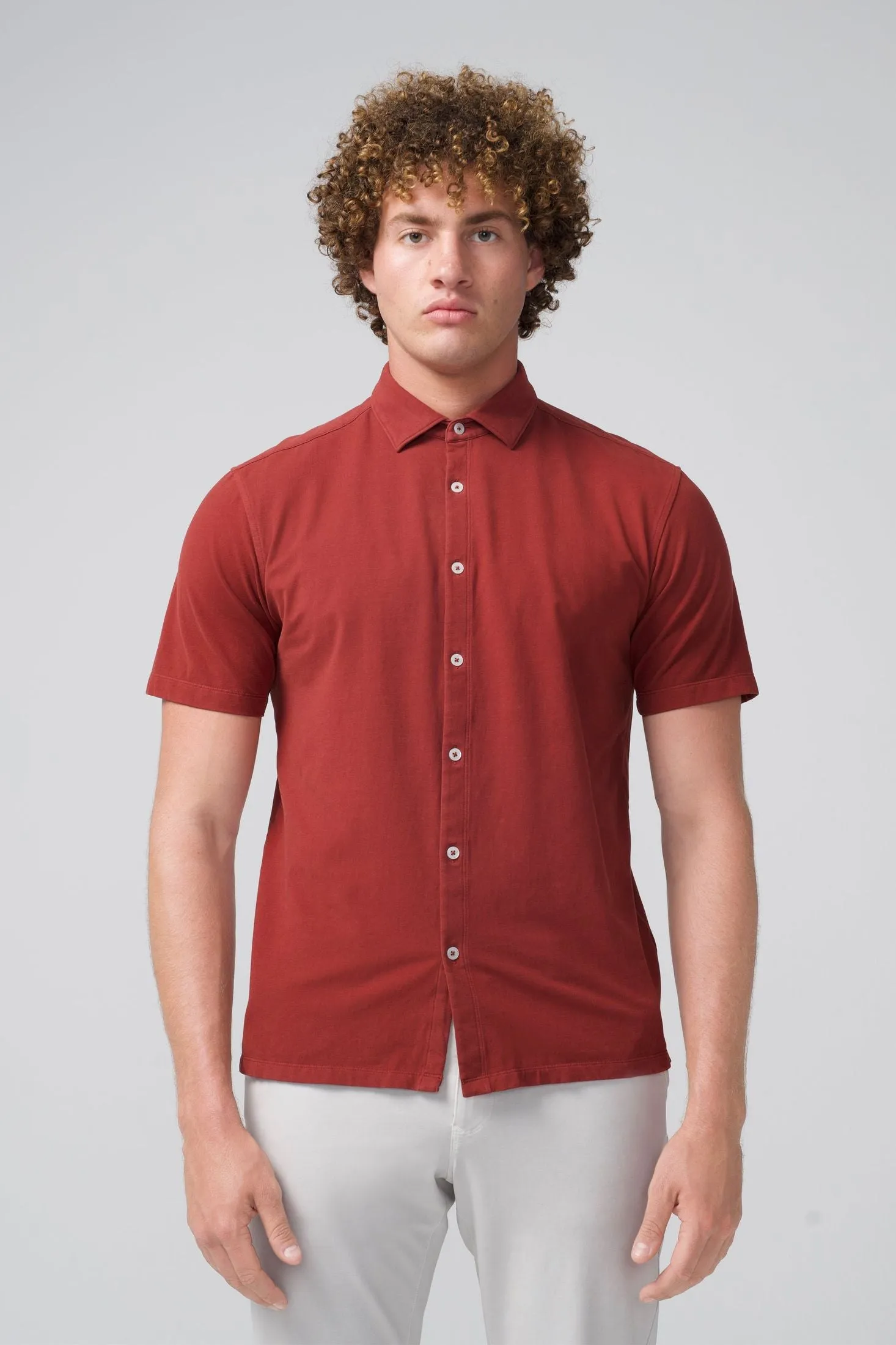 Big On-Point Shirt: Stretch | Responsible Cotton