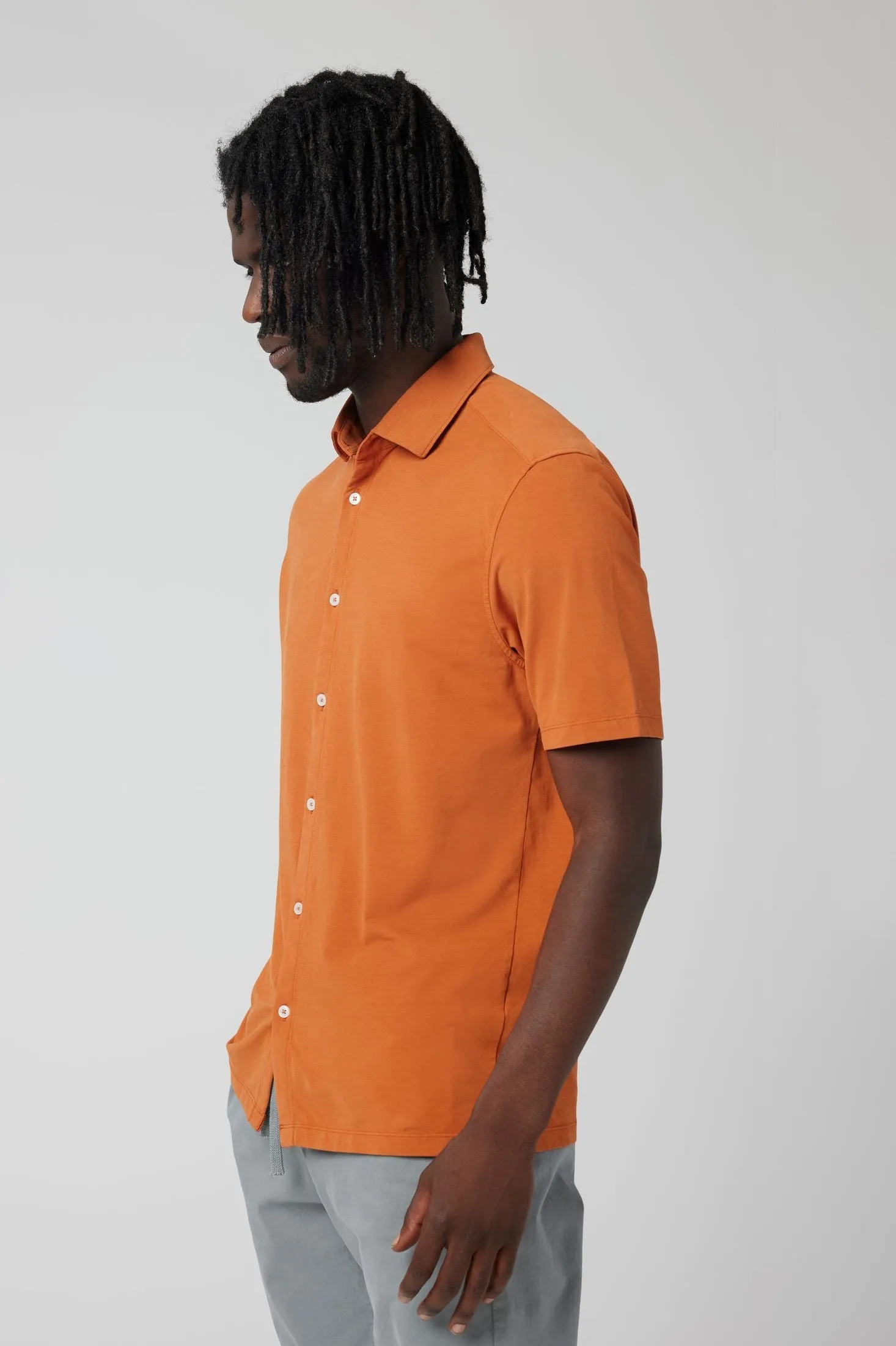 Big On-Point Shirt: Stretch | Responsible Cotton