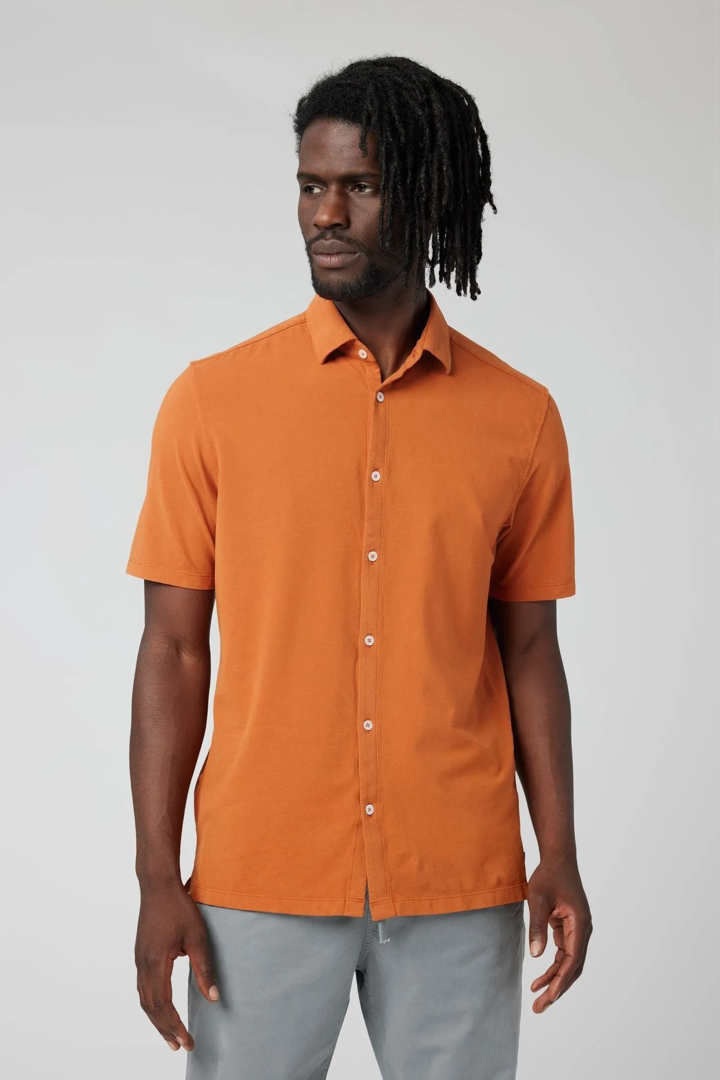 Big On-Point Shirt: Stretch | Responsible Cotton