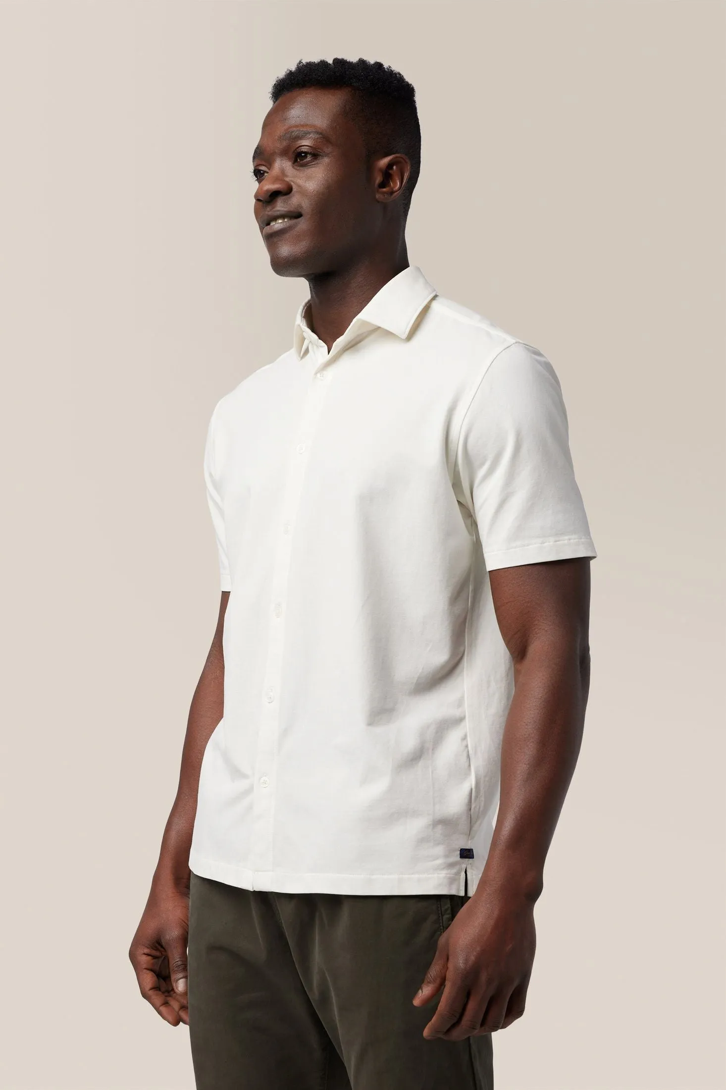 Big On-Point Shirt: Stretch | Responsible Cotton