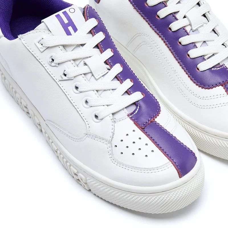 Block Me Now Ladies' Contrast Look Sneaker 5772 Purple