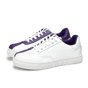 Block Me Now Ladies' Contrast Look Sneaker 5772 Purple