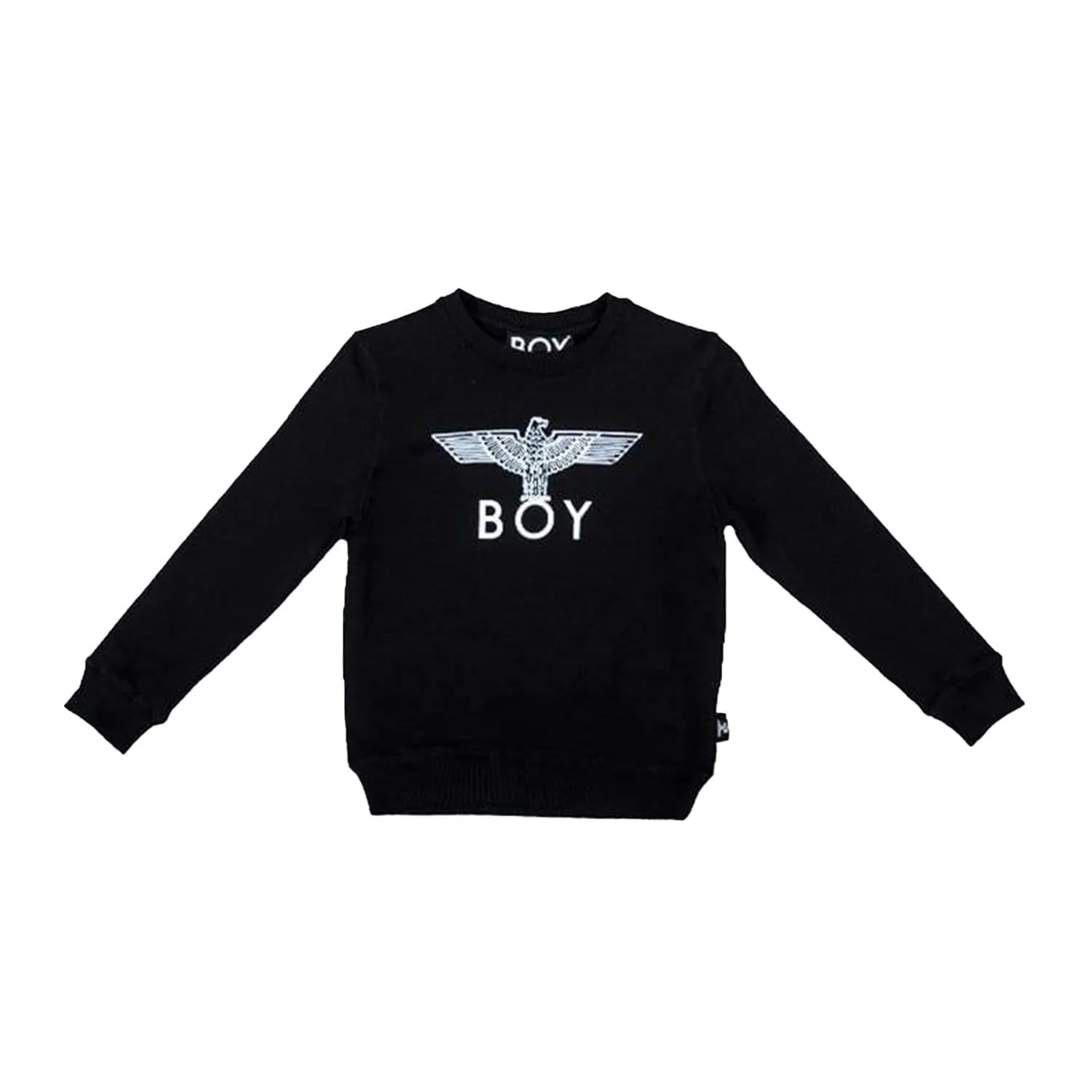 BOY EAGLE KIDS SWEATSHIRT - BLACK