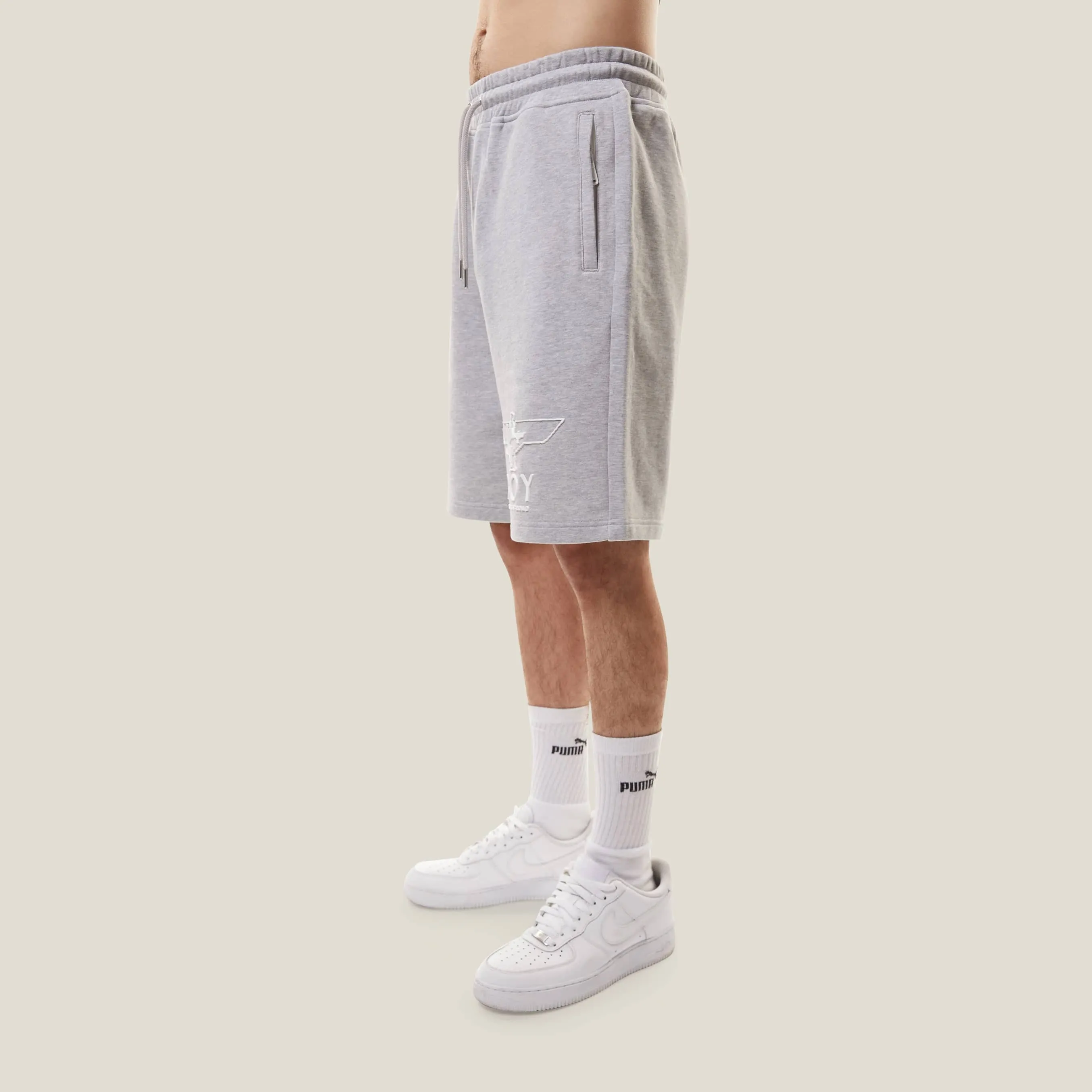 BOY MYRIAD EAGLE SHORTS - GREY