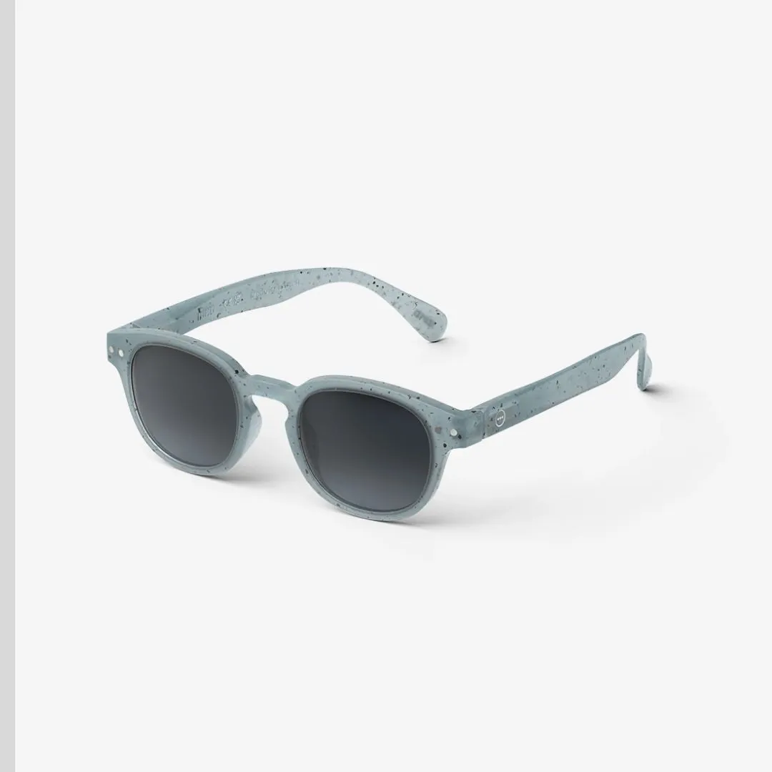 #C Junior Sunglasses (Washed Denim)