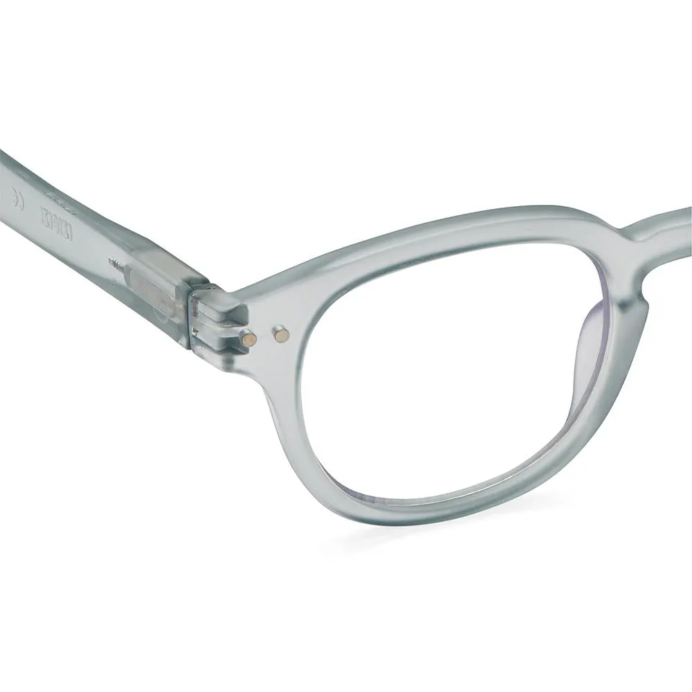 #C Reading Glasses (Frosted Blue)