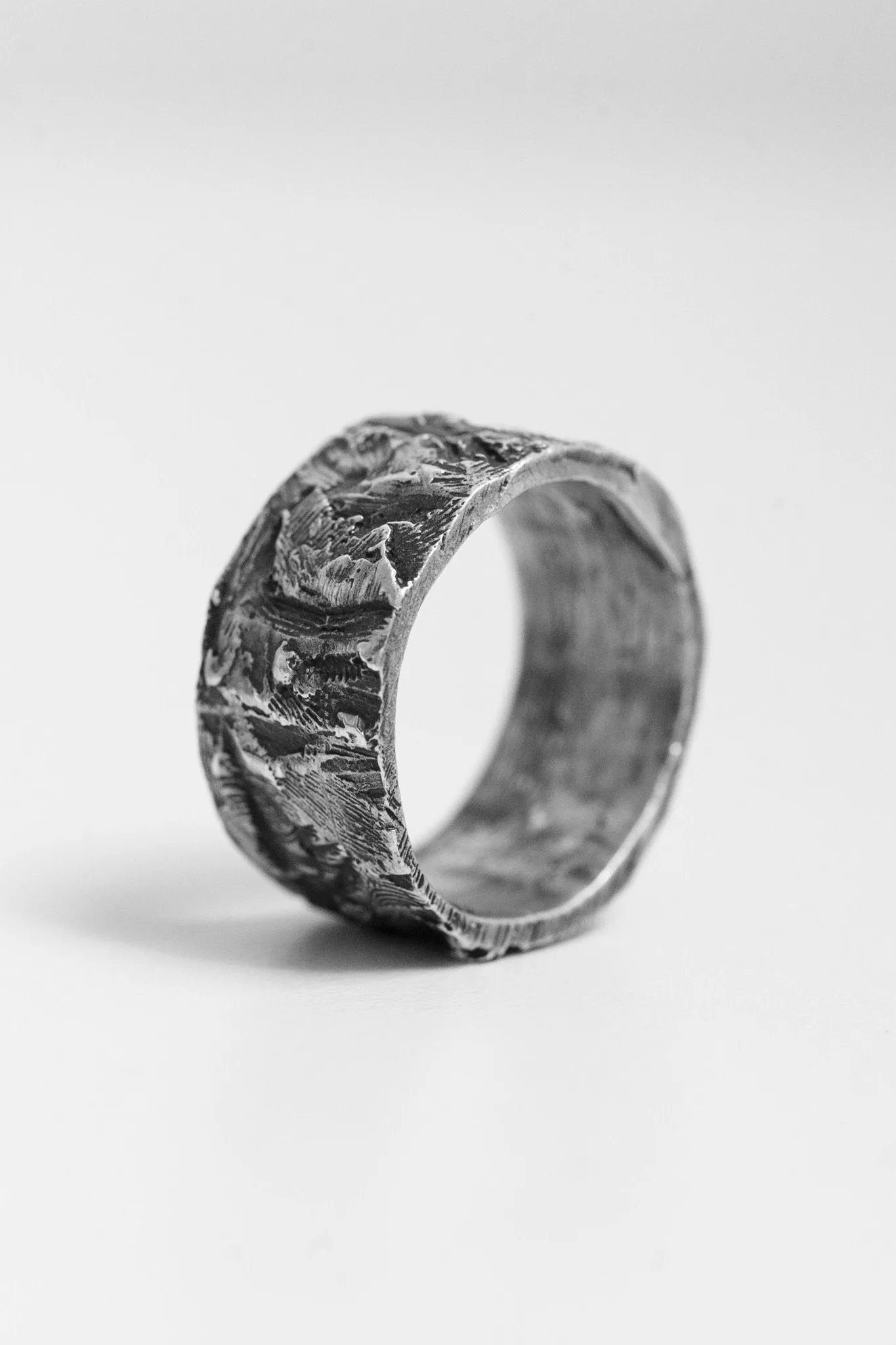 Cannibal M Band Ring