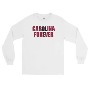 Carolina Forever - Script - Long Sleeve White