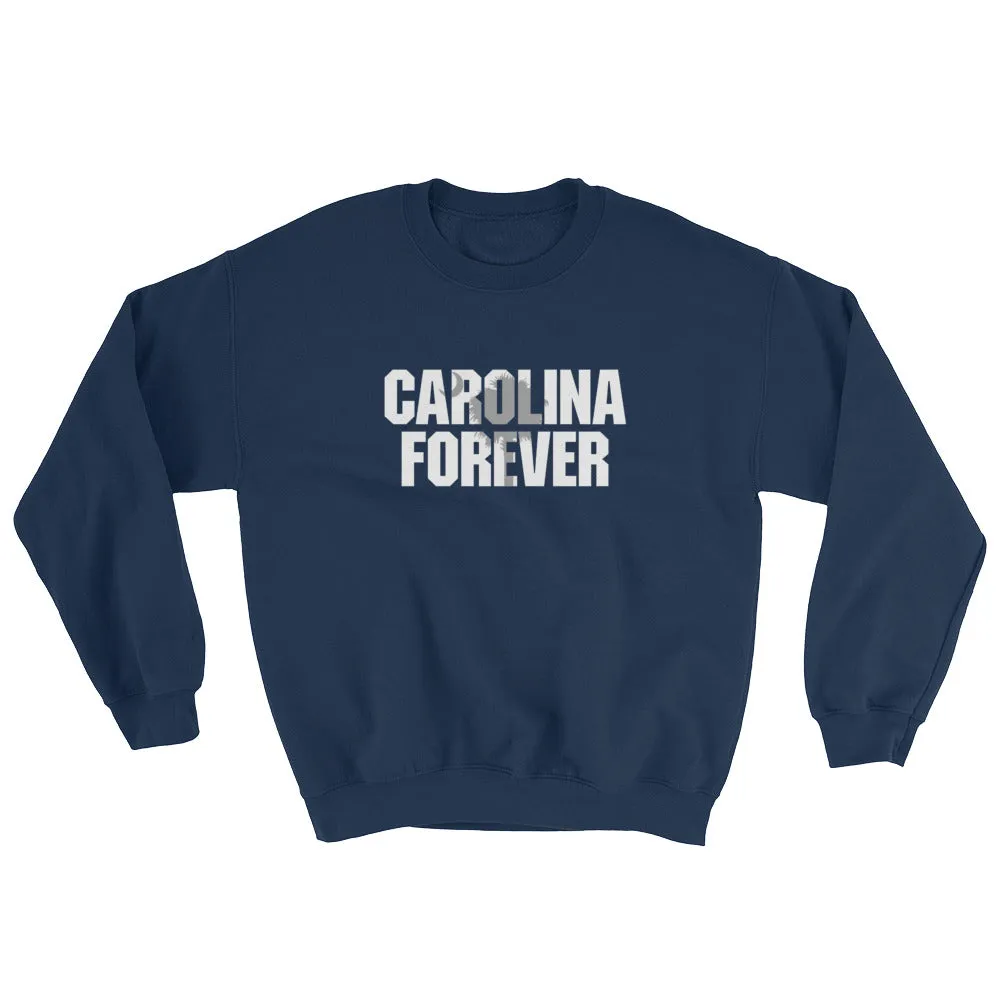 Carolina Forever - Script - Navy Sweatshirt