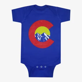 Colorado C Mountain Onesie