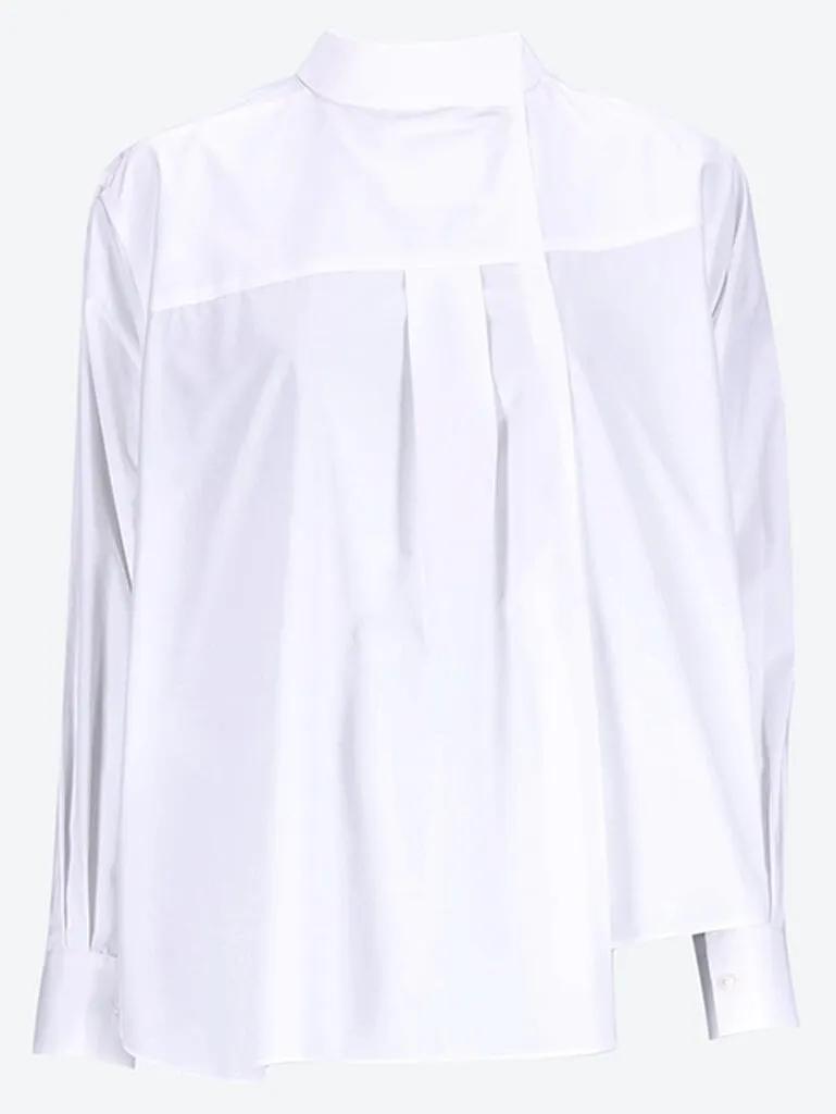 Cotton poplin shirt