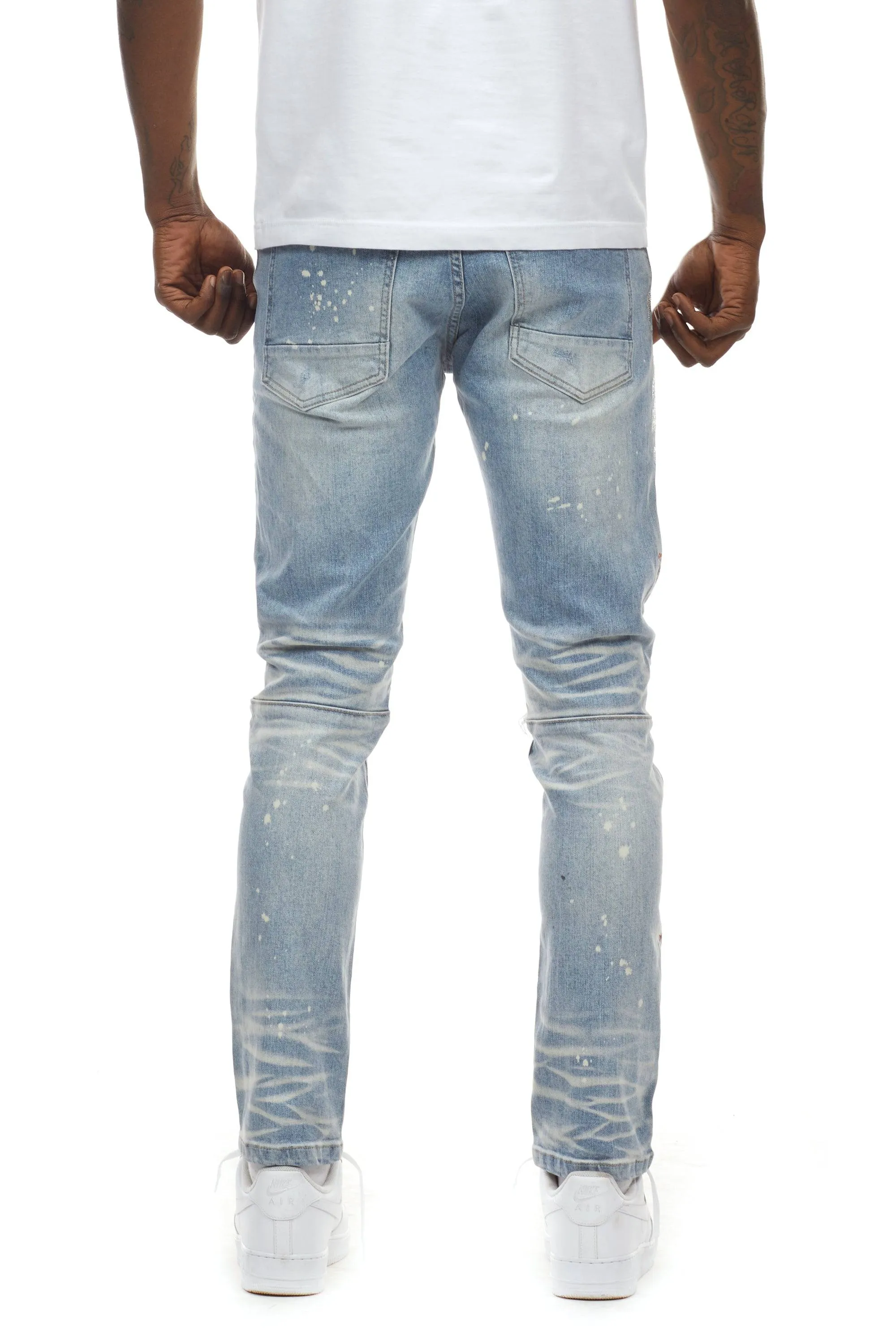 Flame Fashion Jeans - Preston Blue