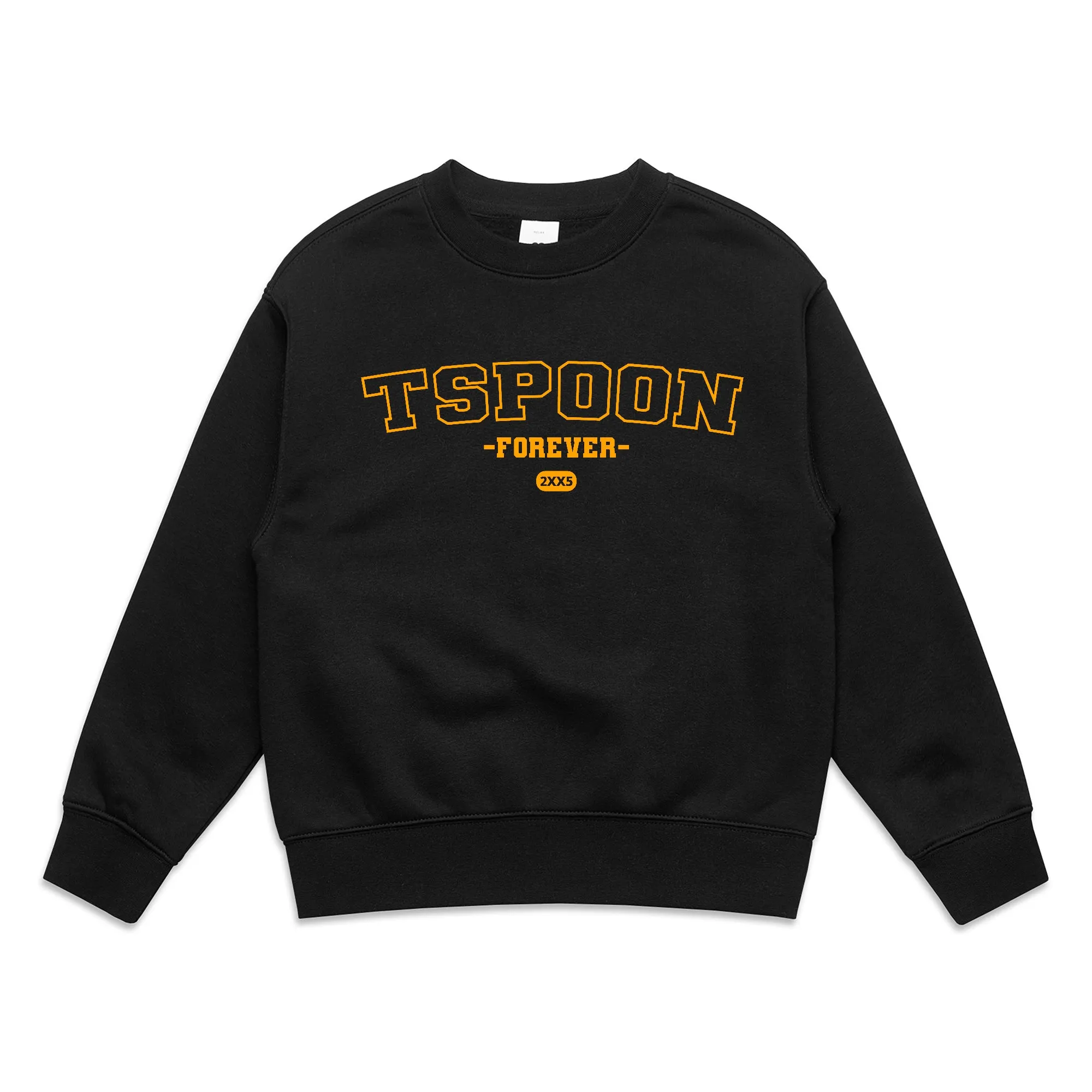 Forever logo - Crew neck - Black