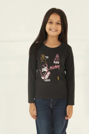 Girls fashion Crew Neck