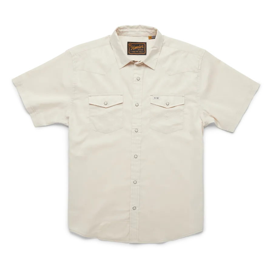 H Bar B Snapshirt - Riverbed Oxford