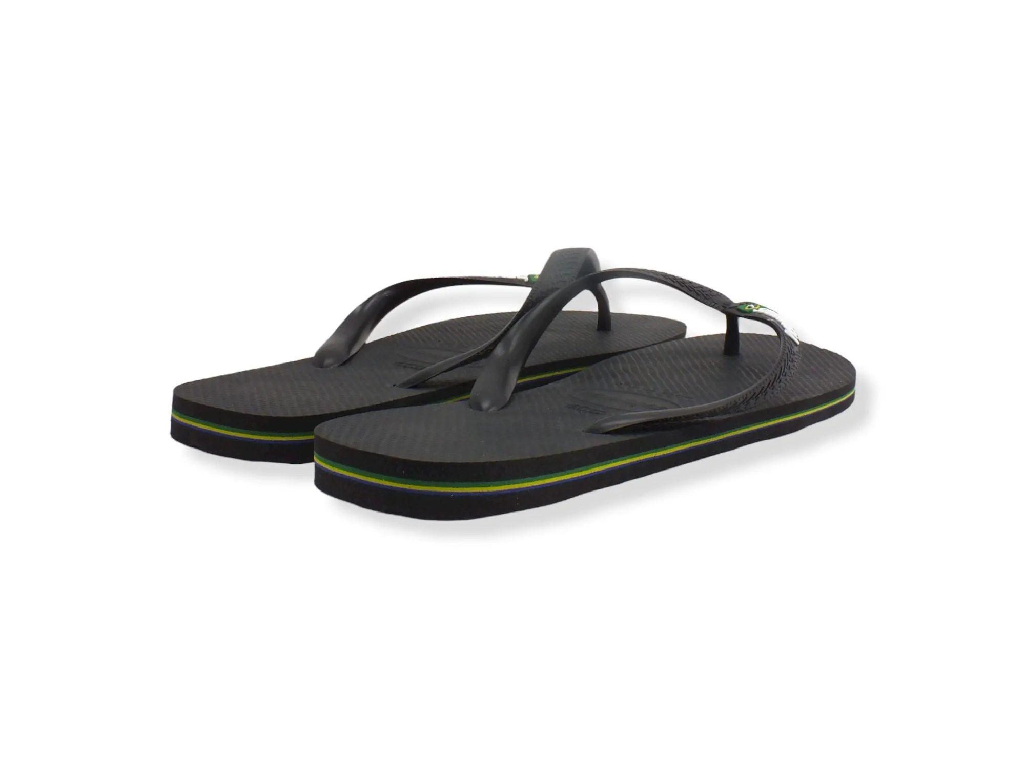 HAVAIANAS H Brasil Logo Infradito Donna Black 4110850