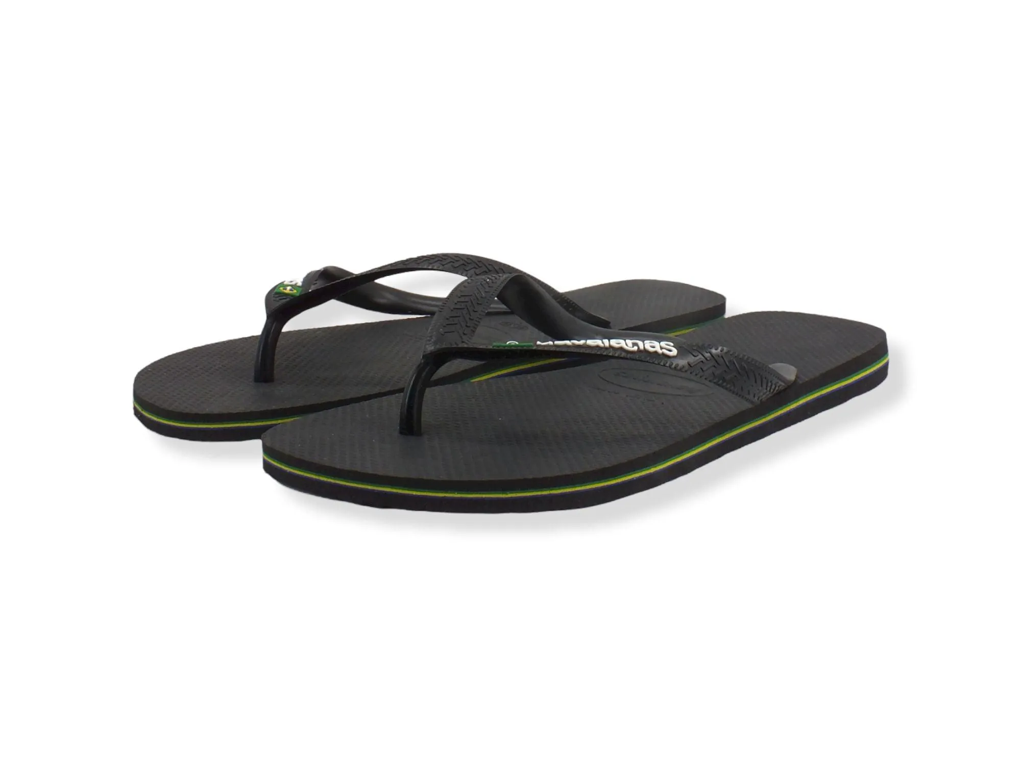 HAVAIANAS H Brasil Logo Infradito Donna Black 4110850