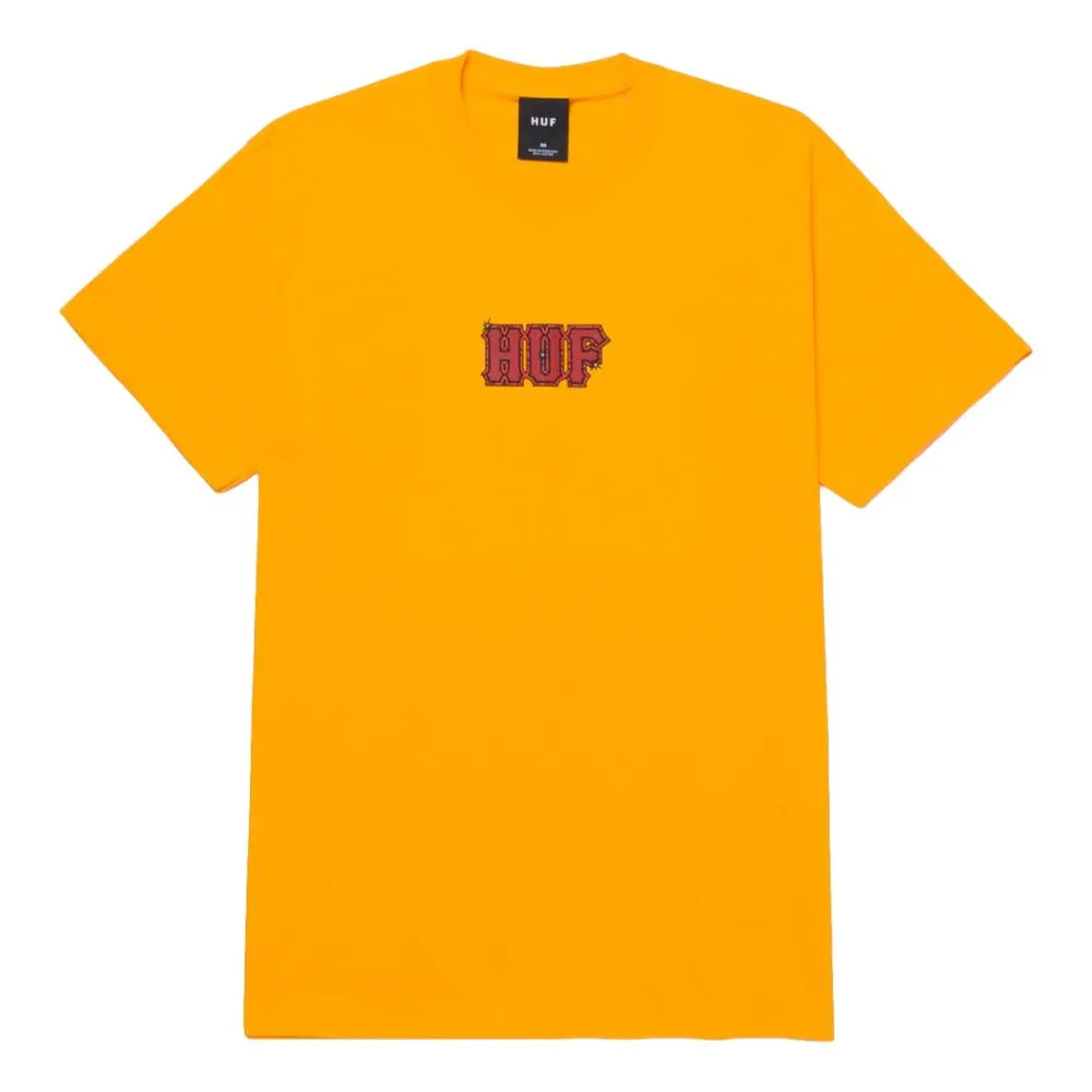 HUF AMAZING H S/S TEE-GOLD