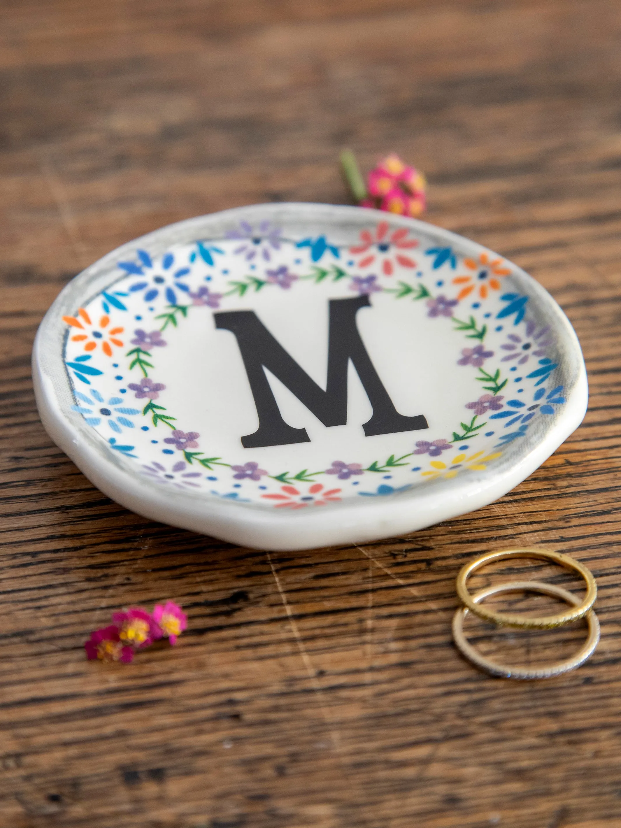 Initial Trinket Dish - M