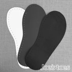 Leather-Look Slipper Soles