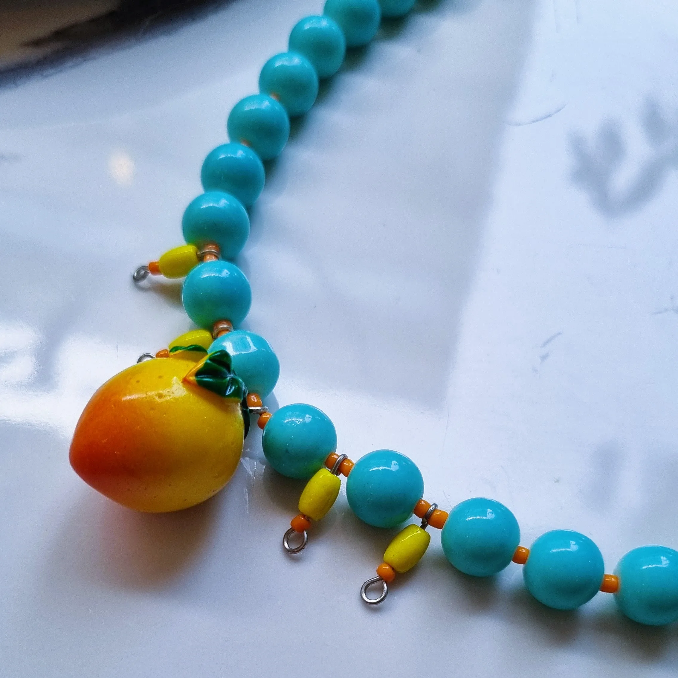 Mango necklace