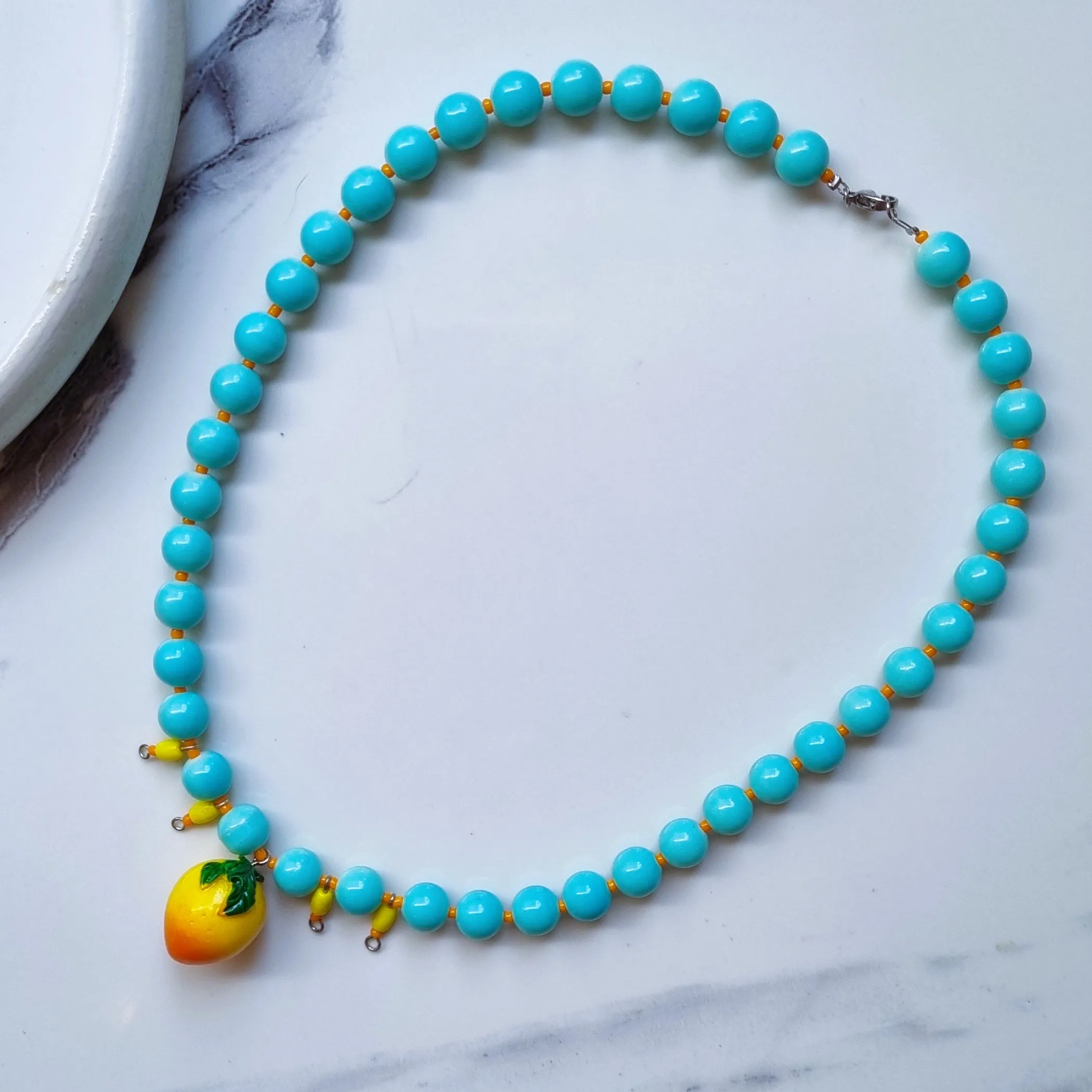 Mango necklace