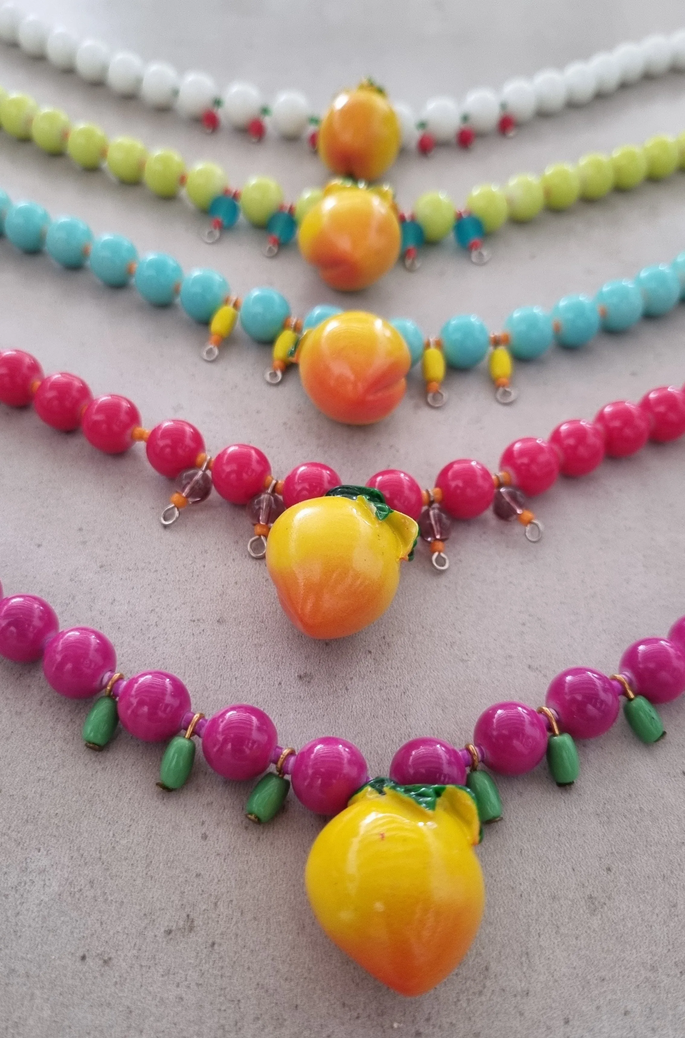 Mango necklace