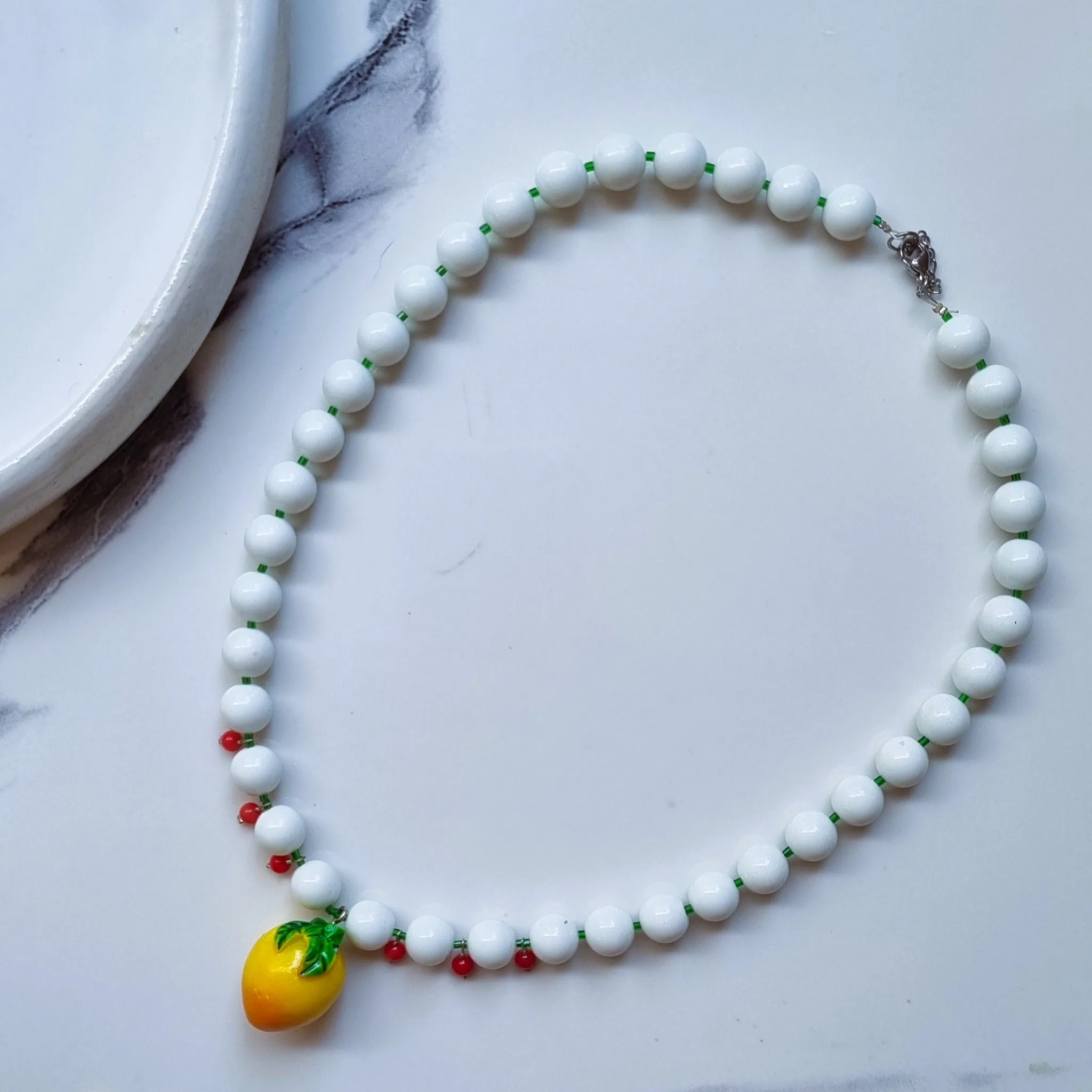 Mango necklace